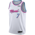Баскетбольная форма Майами Хит мужская белая винтаж 2017/2018 XL