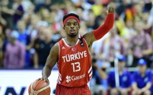 Баскетбольная форма Турция детская красная 2017/2018 XS