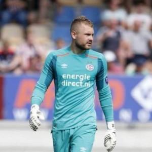 Вратарская форма ПСВ Гостевая 2017/2018 Лонгслив S(44)
