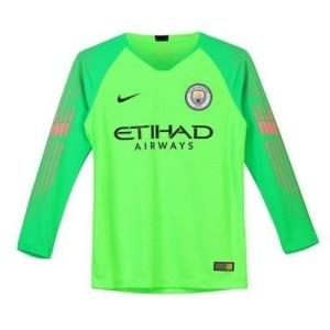 Детская вратарская форма Манчестер Сити Гостевая 2018/2019 (рост 152 см)