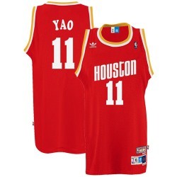 Баскетбольная форма Яо Мин мужская красная 6XL