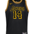 Баскетбольная форма Лос-Анджелес Лейкерс мужская чёрная 2017/2018 XL