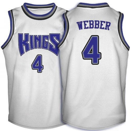 Баскетбольные шорты Крис Уэббер детские белая 2XL