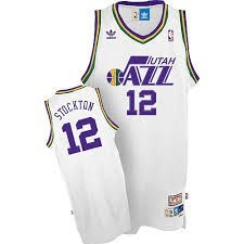 Баскетбольные шорты Джон Стоктон мужские белая 2XL