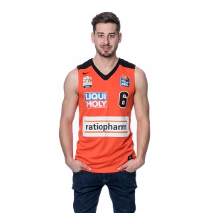 Баскетбольная форма Ратиофарм Ульм мужская оранжевая 3XL