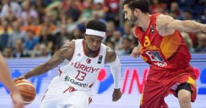 Баскетбольная форма Турция мужская белая 2017/2018 4XL