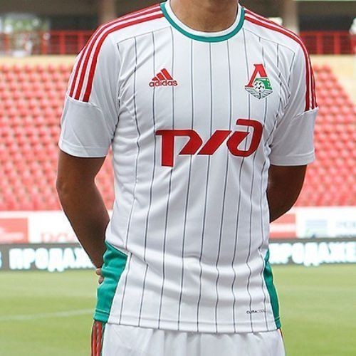 Футболка Локомотив Гостевая 2014/2015 Лонгслив S(44)