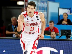 Баскетбольная форма Грузия мужская белая 2017/2018 2XL