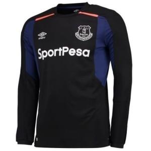Вратарская форма Эвертон Гостевая 2017/2018 Лонгслив 7XL(64)