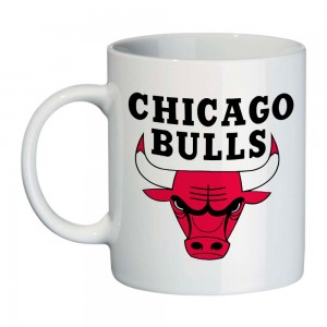 Чашка с логотипом Чикаго Буллз