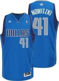 Баскетбольная форма Дирк Новицки мужская синяя XL