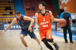 Баскетбольная форма Цедевита Загреб мужская оранжевая 2XL