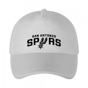 Кепка белая с логотипом Сан-Антонио Спёрс