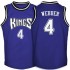 Баскетбольные шорты Крис Уэббер мужские фиолетовая XL