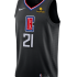 Баскетбольная форма Лос-Анджелес Клипперс мужская чёрная 2017/2018 XL