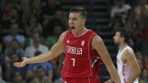 Баскетбольная форма Сербия мужская красная 2017/2018 5XL