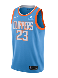 Баскетбольная форма Лос-Анджелес Клипперс детская  синяя 2017/2018 XL