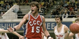 Баскетбольная форма СССР мужская красная L