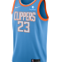 Баскетбольная форма Лос-Анджелес Клипперс мужская  синяя 2017/2018 4XL